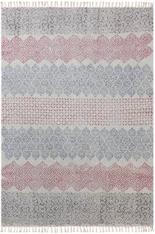 Children Playroom Carpet Cotton Rugs Natural Durries Study Room Rugs Kilim