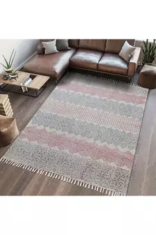 Children Playroom Carpet Cotton Rugs Natural Durries Study Room Rugs Kilim