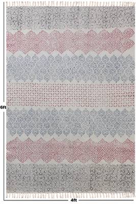 Children Playroom Carpet Cotton Rugs Natural Durries Study Room Rugs Kilim 3