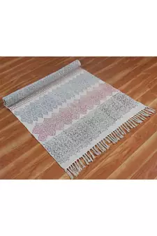 Children Playroom Carpet Cotton Rugs Natural Durries Study Room Rugs Kilim