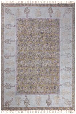 Dining Room Kilim Dhurrie Natural Eco-Friendly Area Rug Indian Cotton Carpet 1