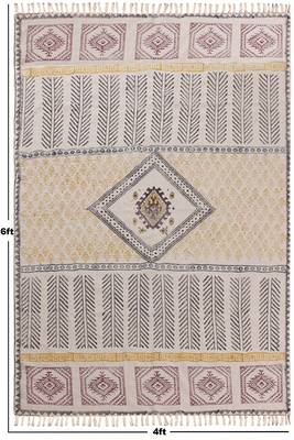 Entrance Rug Hallway Area Rugs Indian Handmade Cotton Durries Rag Rug 3