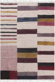 Hand Block Printed Dhurrie Home Decor Kilim Handmade Pure Cotton Carpet