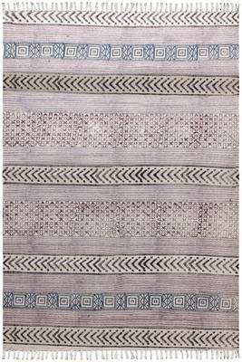 Flat Weave Rug Handmade Pure Cotton Carpet Floor Area Kilim Dhurrie 1
