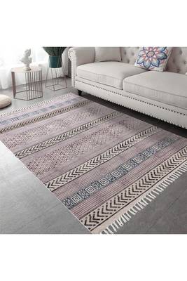 Flat Weave Rug Handmade Pure Cotton Carpet Floor Area Kilim Dhurrie 2