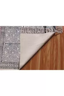 Indian Woven Durries Outdoor Patio Rug Living Room Carpet Kilim Kitchen Area Rugs