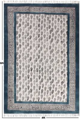 Handmade Pure Cotton Carpet Traditional Floor Area Kilim Dhurrie 3