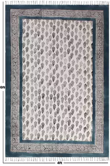 Handmade Pure Cotton Carpet Traditional Floor Area Kilim Dhurrie