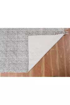 Office Dcor Rug Indian Traditional Rug Cotton Durrie Hand Block Printed Rug