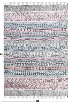 Outdoor Patio Rug Indian Bohimean Cotton Dining Room Rugs Kitchen Mats 3