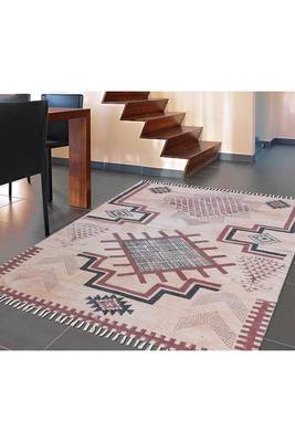 Indian handmade Outdoor garden rug HandMade Woven rug Dining room rug 2