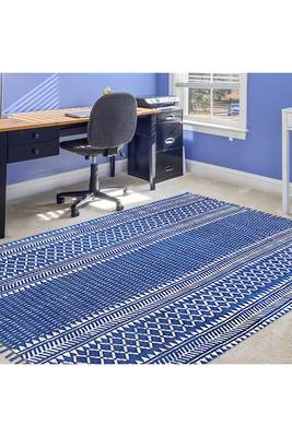 Indian Vintage Look Kilim Indian Handmade Area Rug Cotton Carpet Geometric Cotton Rug 2