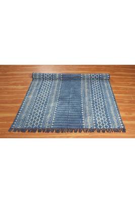 Indian Vintage Look Kilim Indian Handmade Area Rug Cotton Carpet Geometric Cotton Rug 4