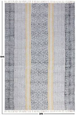 Indian Handmade Area Rug Dining Room Cotton Rug Living Room Cotton Durrie 3