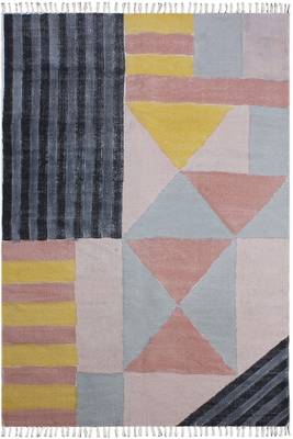 Indian Handmade Rug Cotton Area Rug Living Room Rug Bohemian Rug Dining Room Rug 1