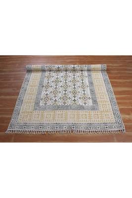 Indian Bohemian Rug Handmade Floor Mat Living Room Area Carpet 4