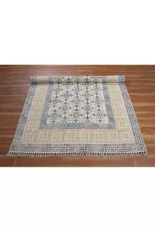 Indian Bohemian Rug Handmade Floor Mat Living Room Area Carpet
