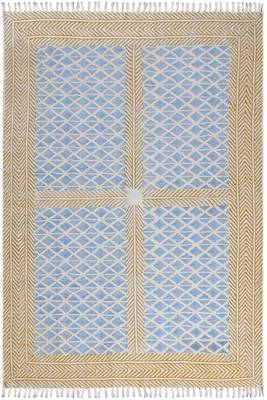 Indian dhurrie rug Custom area rug Outdoor yoga mat Kitchen dining rug Cotton carpet 1