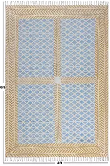 Indian dhurrie rug Custom area rug Outdoor yoga mat Kitchen dining rug Cotton carpet