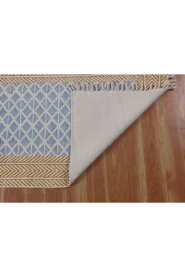 Indian dhurrie rug Custom area rug Outdoor yoga mat Kitchen dining rug Cotton carpet 5