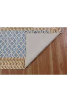 Indian dhurrie rug Custom area rug Outdoor yoga mat Kitchen dining rug Cotton carpet