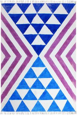 Playroom Area Carpet Pure Cotton Rugs Natural Durries Study Room Rugs 1