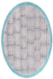 Flat Weave Area Rug Eco Friendly Dhurrie Handmade Cotton Carpet Geometric Kilim