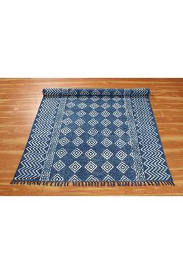 Living Room Carpets Indian Natural Handmade Cotton Durries Kitchen Area Rug 4