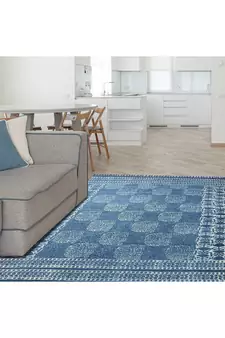 Handmade Dhurrie Cotton Carpet Yoga Outdoor Kilim Indian Geometric Area Carpet