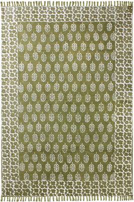 Living Room Carpet Finely Handmade Area Rug Traditional Area Dhurrie Indian Cotton Kilim 1