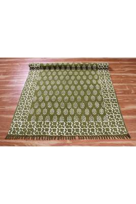 Living Room Carpet Finely Handmade Area Rug Traditional Area Dhurrie Indian Cotton Kilim 4