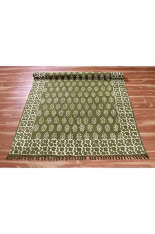 Living Room Carpet Finely Handmade Area Rug Traditional Area Dhurrie Indian Cotton Kilim