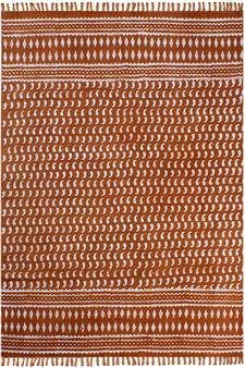 Geometric Cotton Rug Indian Traditional Carpet Vintage Look Kilim Handmade Dhurrie