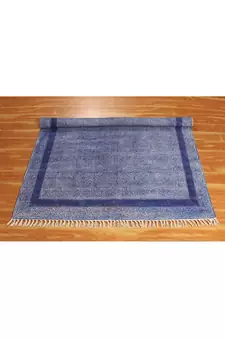 Dining Room Carpets Hand Woven Cotton Durries Yoga Outdoor Mats Kitchen Rugs