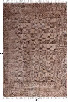 Hand Woven Durries Living Room Carpet Dining Room Rug Cotton Area Rugs