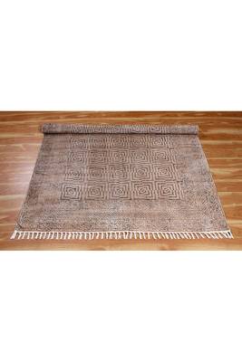 Hand Woven Durries Living Room Carpet Dining Room Rug Cotton Area Rugs 4
