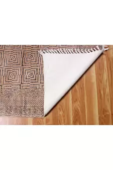 Hand Woven Durries Living Room Carpet Dining Room Rug Cotton Area Rugs