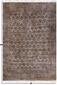 Handmade Cotton Kilim Outdoor Patio Rug Dining Room Carpet Kitchen Area Rugs