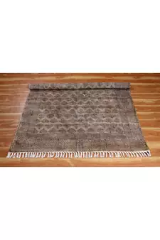 Handmade Cotton Kilim Outdoor Patio Rug Dining Room Carpet Kitchen Area Rugs