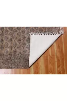 Handmade Cotton Kilim Outdoor Patio Rug Dining Room Carpet Kitchen Area Rugs