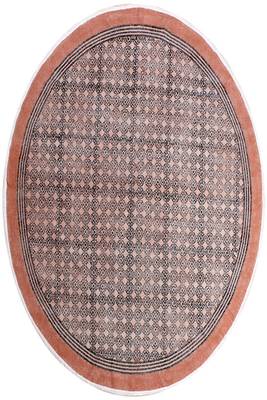 Hand Block Print Yoga Kilim Fine Traditional Carpet Indian Handmade Oriental Rug 1