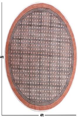 Hand Block Print Yoga Kilim Fine Traditional Carpet Indian Handmade Oriental Rug 3