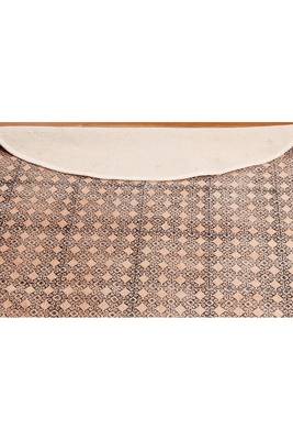 Hand Block Print Yoga Kilim Fine Traditional Carpet Indian Handmade Oriental Rug 5