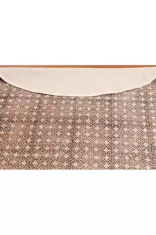 Hand Block Print Yoga Kilim Fine Traditional Carpet Indian Handmade Oriental Rug
