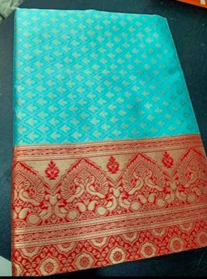 LONDON BEAUTY HANDWOVEN SILK SAREES WITH BLOUSE 3