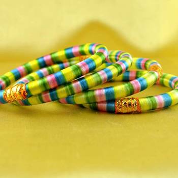 Bangle Kara Hand Made Rajasthani Strechable With Free Size 1