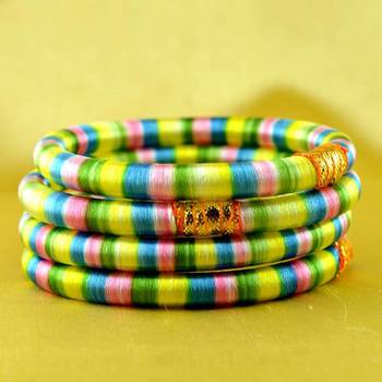 Bangle Kara Hand Made Rajasthani Strechable With Free Size 2