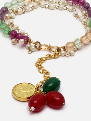 Pink pearl bracelets 2