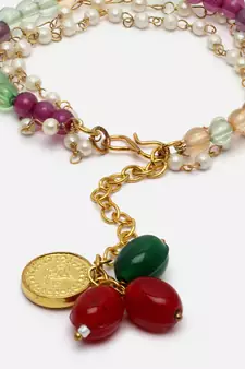 Pink pearl bracelets
