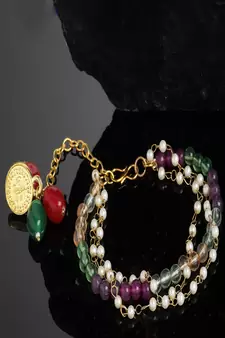 Pink pearl bracelets